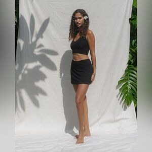 INDIGO LUNA | EARTH ANGEL SKORT in BLACK